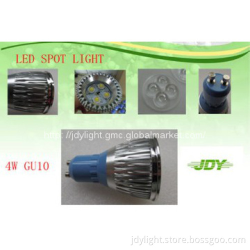 LED SPOT GU10 4W 95-265V for home or commercial